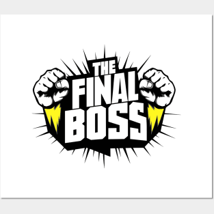 The Final Boss Thunderbolt Fist Design Posters and Art